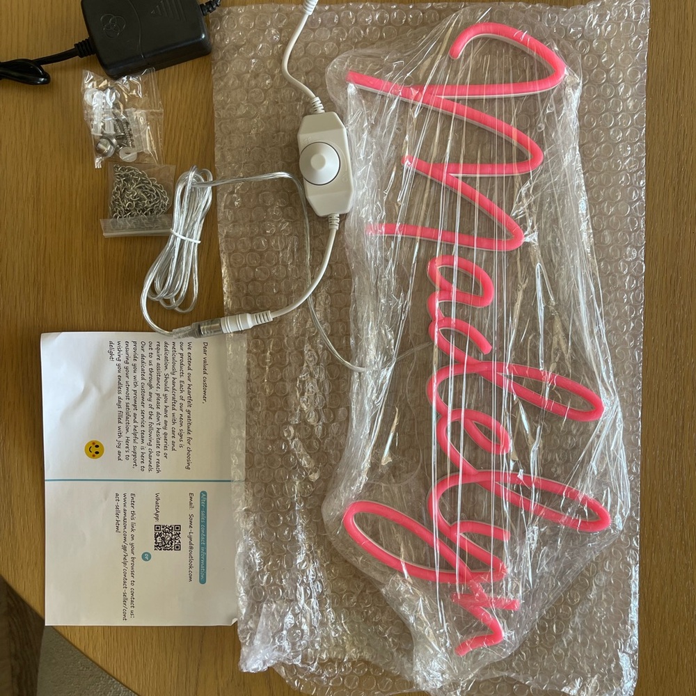 Custom Neon Sign - Pink - Picture 3 of 4
